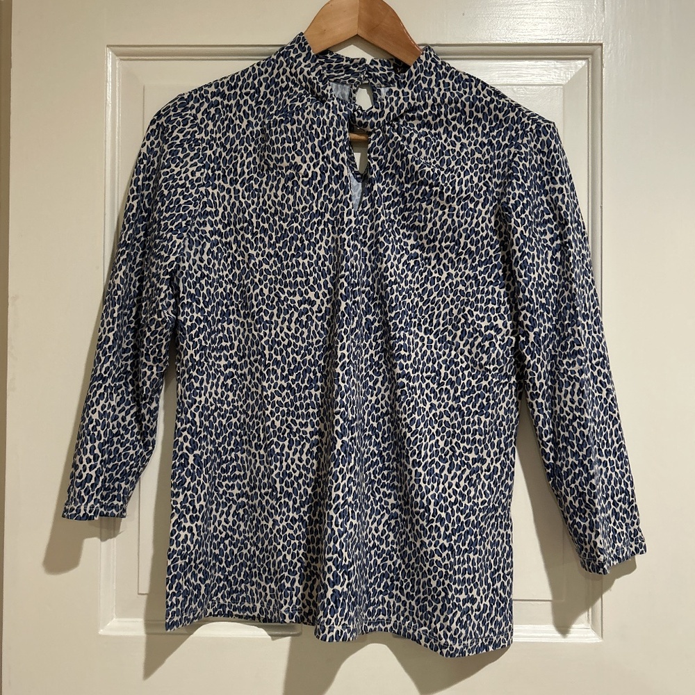 **Pair of Two** J.McLaughlin Twist Keyhole Tops Size S
